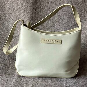 Kenneth Cole Reaction Cream Single Strap Shoulder Hand Bag Small FAST SHIPPING